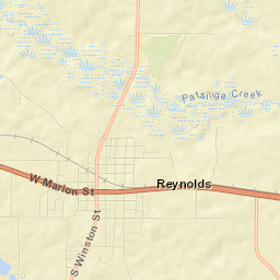 Reynolds Street Map