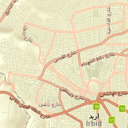 Irbid Street Map