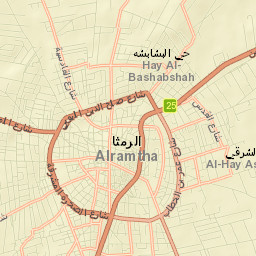 Ar Ramthā Street Map