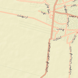 Qahderijan Street Map