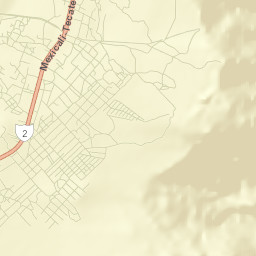 Rumorosa Street Map