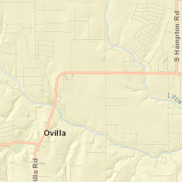 Ovilla Street Map