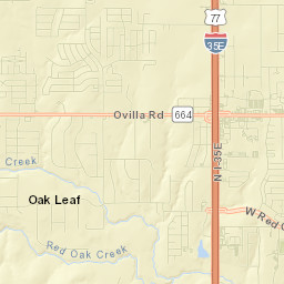 196-228 North Interstate 35 Service Road Street Map