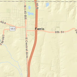Ferris Street Map