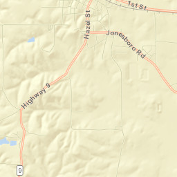 2620-2646 Corley Street, Arcadia, LA Street Map