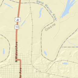 Demopolis Street Map
