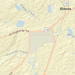 Elmore Street Map