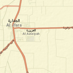 Al ‘Azīzīyah Street Map