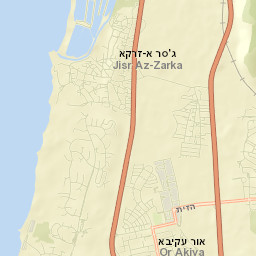 Caesarea Street Map
