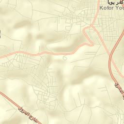 Bayt Yāfā Street Map
