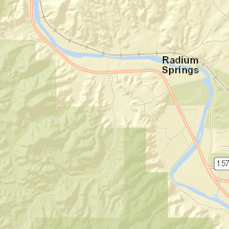 Radium Springs Street Map