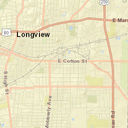 Longview Street Map