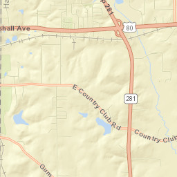 1145-1147 Pinecrest Drive, Longview, TX Street Map