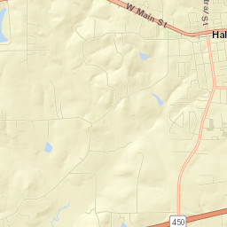 Hallsville Street Map