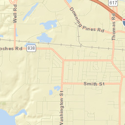 Brownsville Street Map