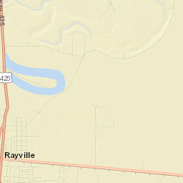 Rayville Street Map