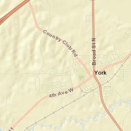 York Street Map