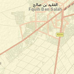 Al Fqih Ben Çalah Street Map