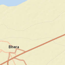 Bhera Street Map