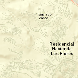 Pórticos de San Antonio Street Map