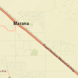 Marana Street Map