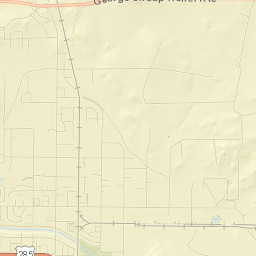 La Huerta Street Map