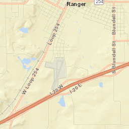 Ranger Street Map