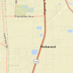 Richwood Street Map