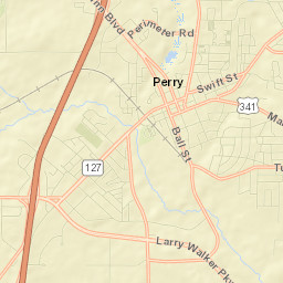 Perry Street Map