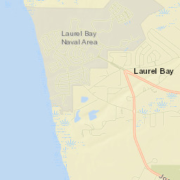 Laurel Bay Street Map