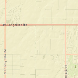 Tortolita Street Map