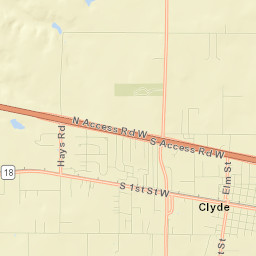 Clyde Street Map
