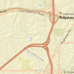 207 West Jackson Street, Ridgeland, MS Street Map