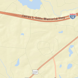 Treutlen County Street Map