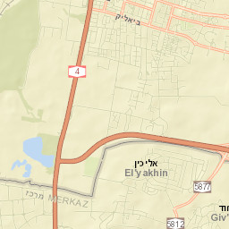Elyakhin Street Map