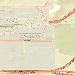 Zarinshahr Street Map