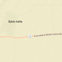 Islita Street Map