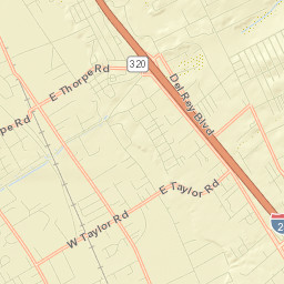 Doña Ana Street Map