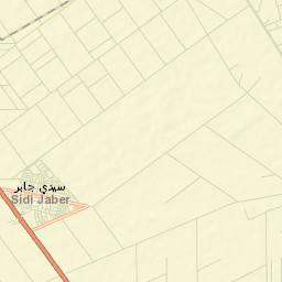 Sidi Jaber Street Map