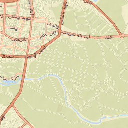 Zarrin Shahr Street Map
