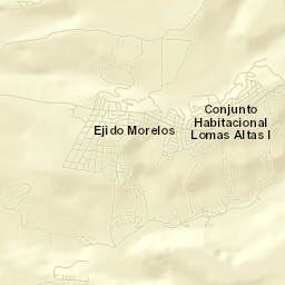 Ciudad Morelos Street Map