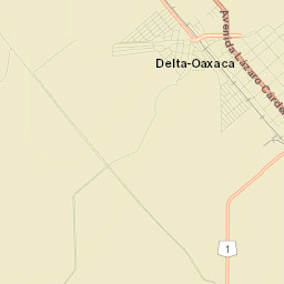 Delta Street Map