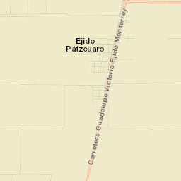 Ejido Pátzcuaro Street Map