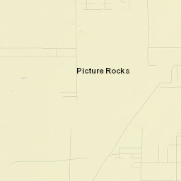 Picture Rocks Street Map