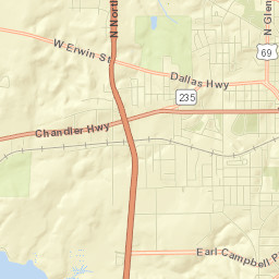 300-398 Southgate Avenue Tyler TX Street Map