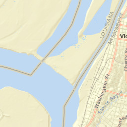 1300 Levee Street, Vicksburg, MS 39180 Street Map