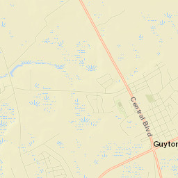Guyton Street Map
