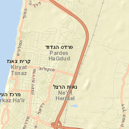 Bet Yiẕẖaq Street Map