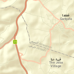 Qafqafā Street Map