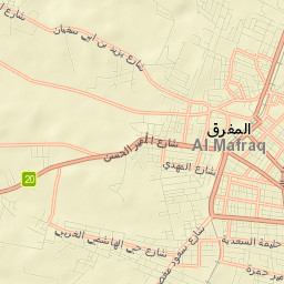 Mafraq Street Map